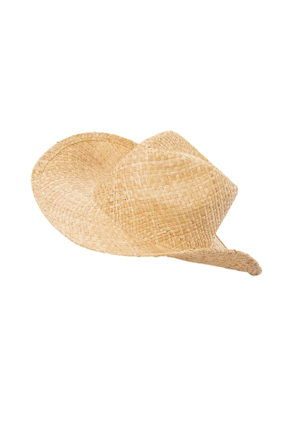 Raffia Straw Hat Sun Blocking Adjustable Breathable Wide Brims for Hiking Sailing