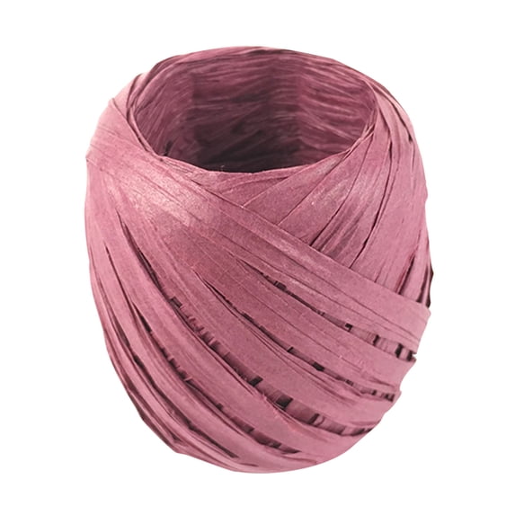 Raffia String for Wrapping, Usavan Eco-Friendly Biodegradable Raffia Ribbon, Matte Paper Ribbon 20m Length Versatile Colors for Gift Packing DIY Decoration