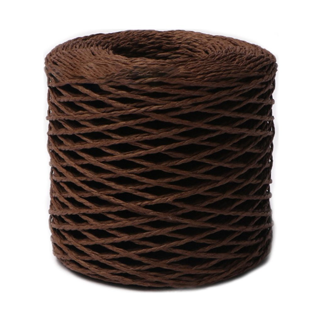 Raffia Yarn Soft Cotton Raffia Straw Yarn Length 150m Colorful Thread DIY Weaving Material for