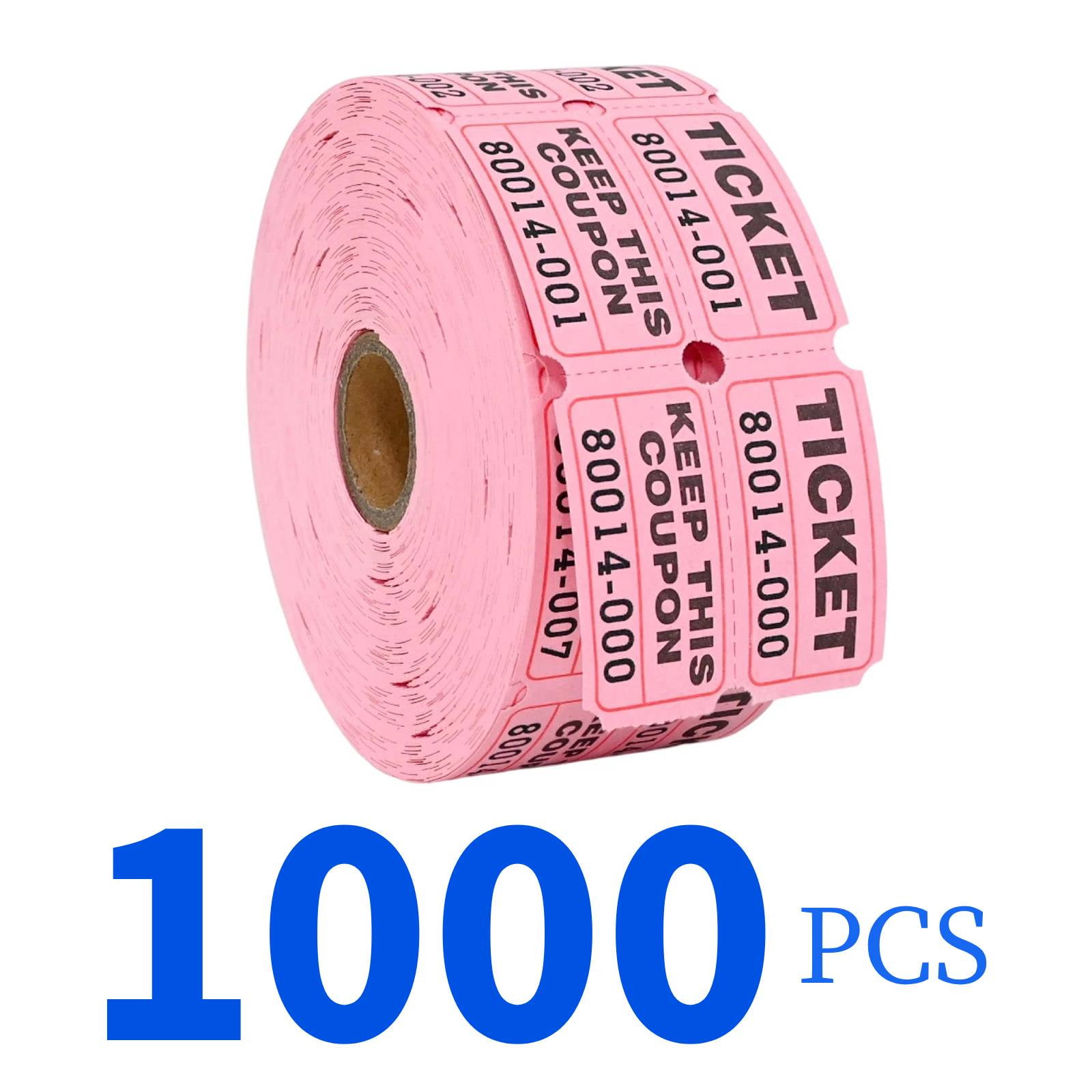 Raffle Tickets Double Rolls 500/1000 per Roll Raffle Tickets for Events ...