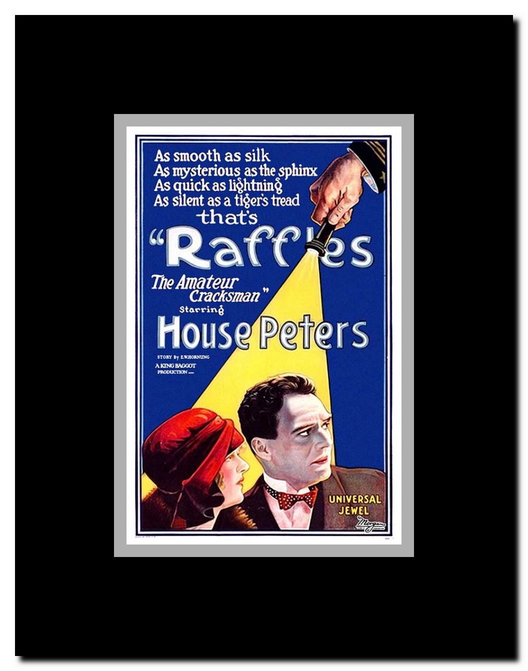 Raffles Framed Movie Poster