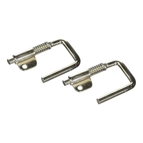 Rafter Hooks for Nail Guns - 2 Pack Spring Loaded Hangers for NR83A2, NR90AE - Heavy Duty Galvanized Steel Framing Nailer Hooks - Retractable Rafter Hooks