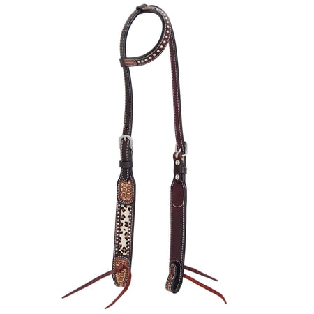 Rafter T Ranch Company Leopard Single Ear Headstall Leopard