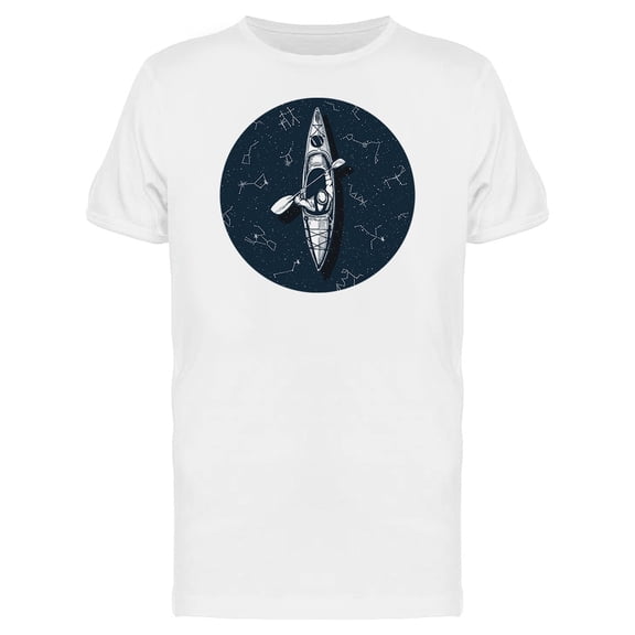 Rafting Kayaking T-Shirt Men -Image by Shutterstock, Male Medium