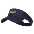 thumbnail image 1 of Rafting Patched Sun Visor - Navy OSFM, 1 of 5