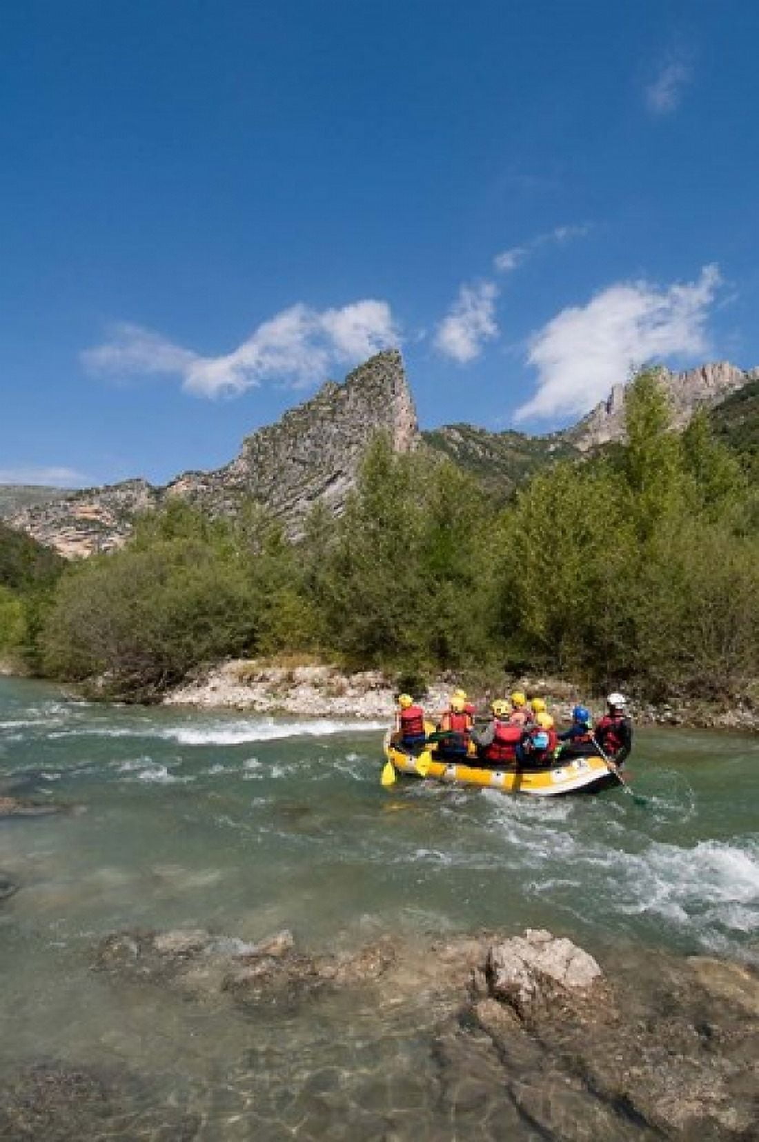 Rafting on Verdon River Provence France Canvas Art - Sergio Pitamitz DanitaDelimont (18 x 26)