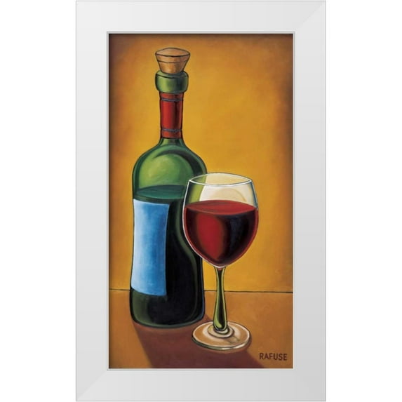 Rafuse, Will 10x14 White Modern Wood Framed Museum Art Print Titled - Red Wine