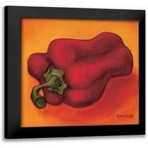 Rafuse, Will 12x12 Black Modern Framed Museum Art Print Titled - Red Pepper