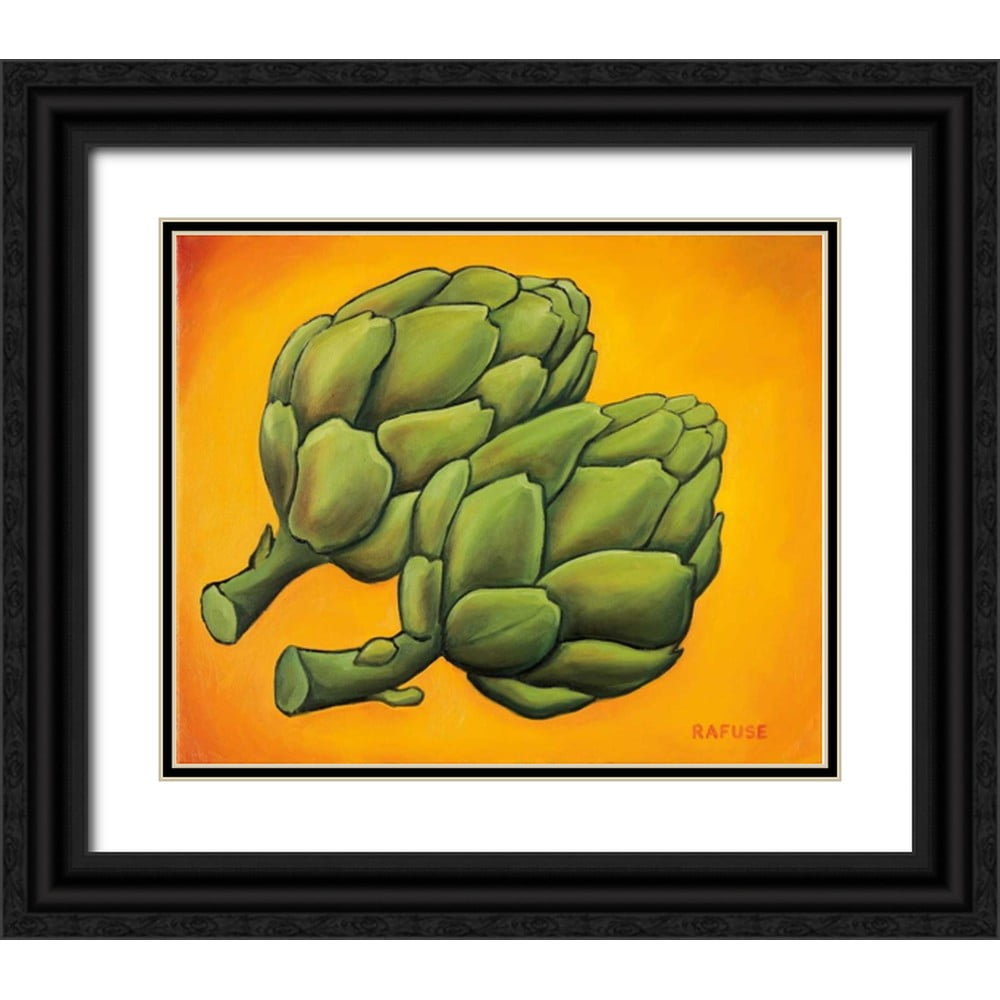 Rafuse, Will 14x12 Black Ornate Wood Framed with Double Matting Museum