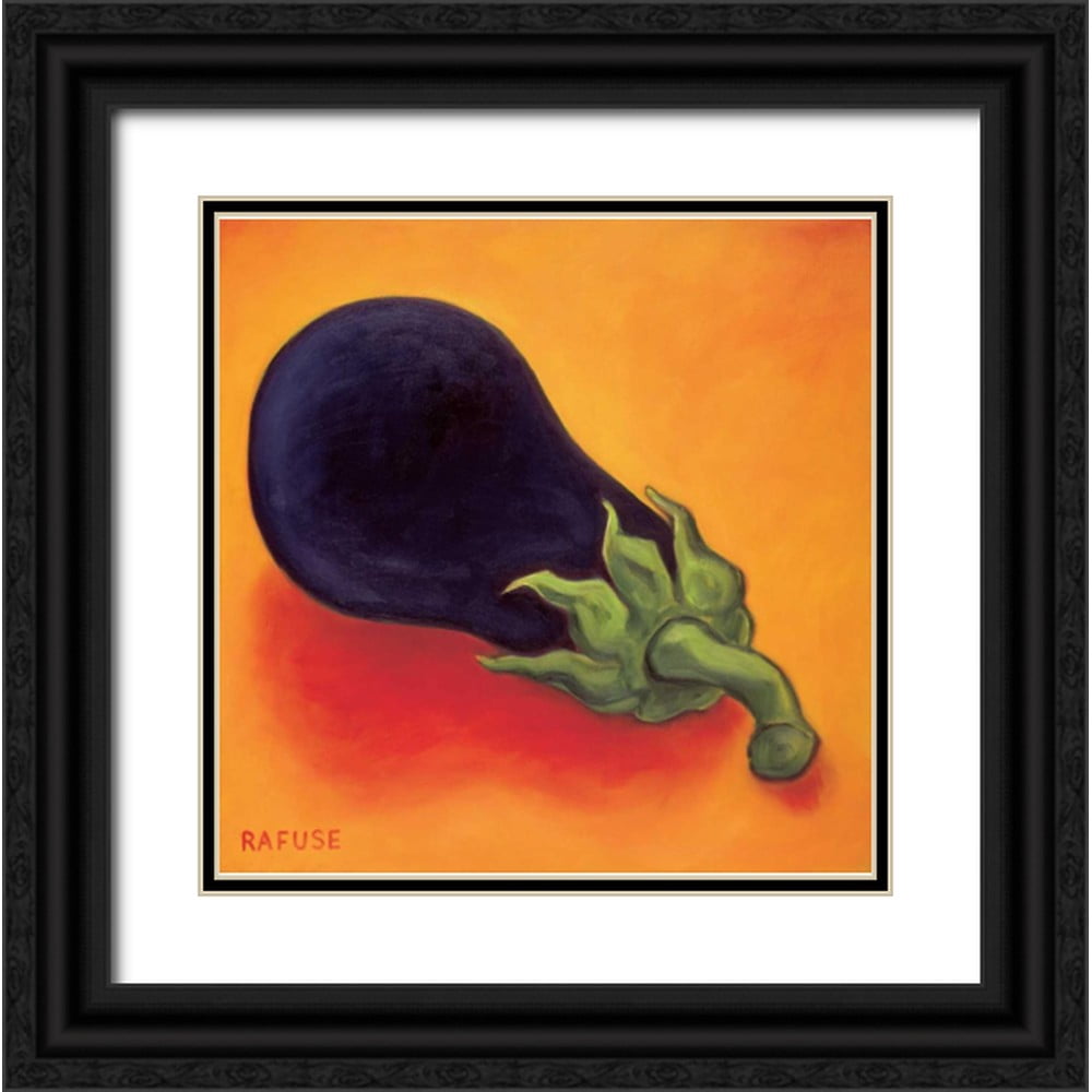 Rafuse, Will 15x15 Black Ornate Wood Framed with Double Matting