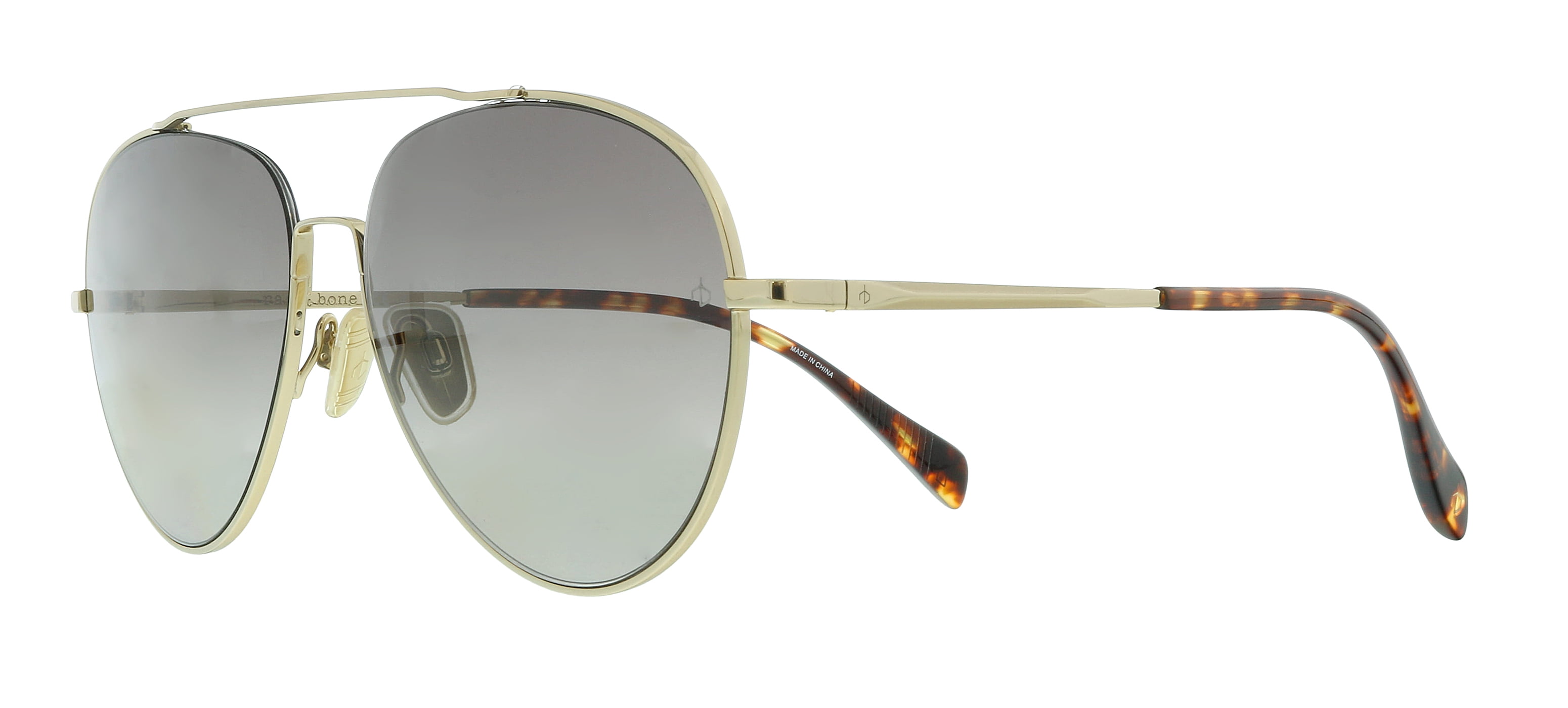 Rag And Bone RNB1036/G/S HA 03YG Light Gold Sunglasses for  display picture 2