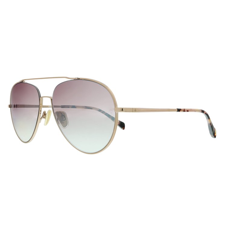 Rag And Bone RNB1036/G/S NQ 0AU2 Red Gold Aviator Sunglasses  display picture 2