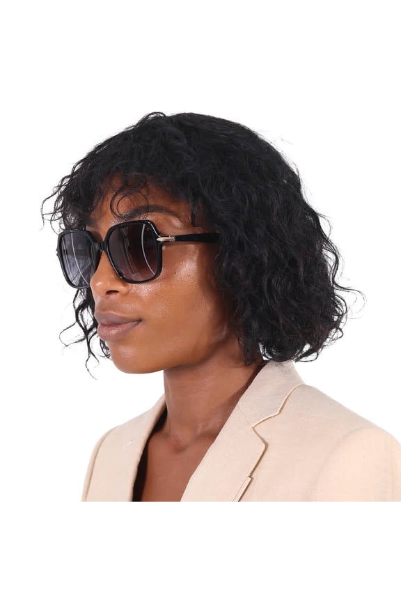 1048/G/S Full Rim Square Black Sunglasses