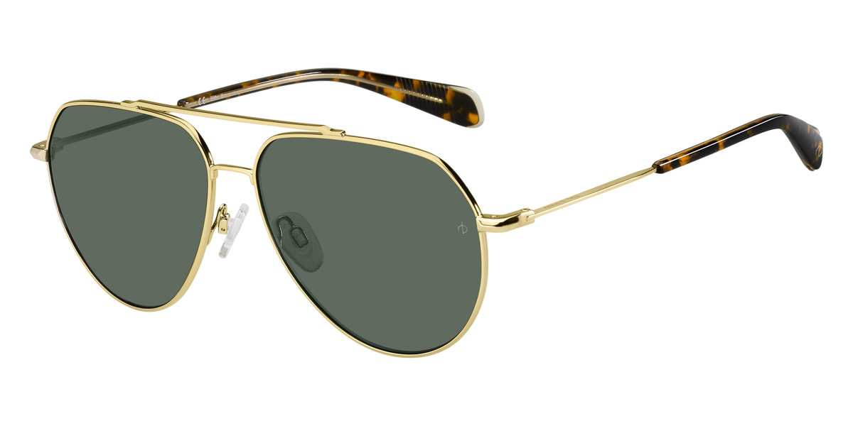 NEW Rag & Bone Rnb 1058/G/S oval gold and brown Sunglasses Kits.com -- Rag and Bone Rag & Bone RNB5041/S main image 3