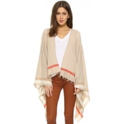 Rag & Bone Addie Wool Poncho, Tan