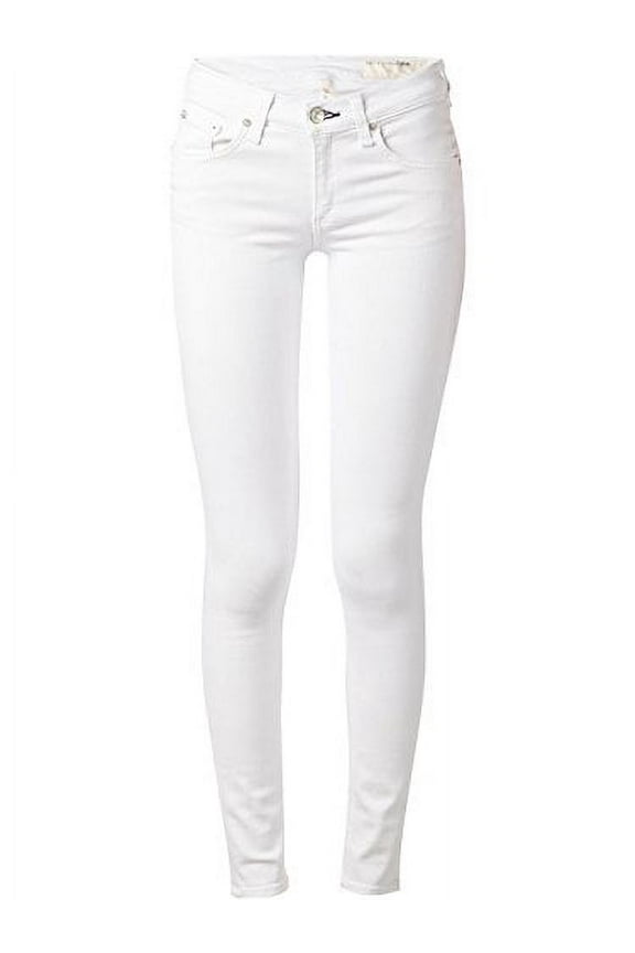 Bright White Capri Jeans 24