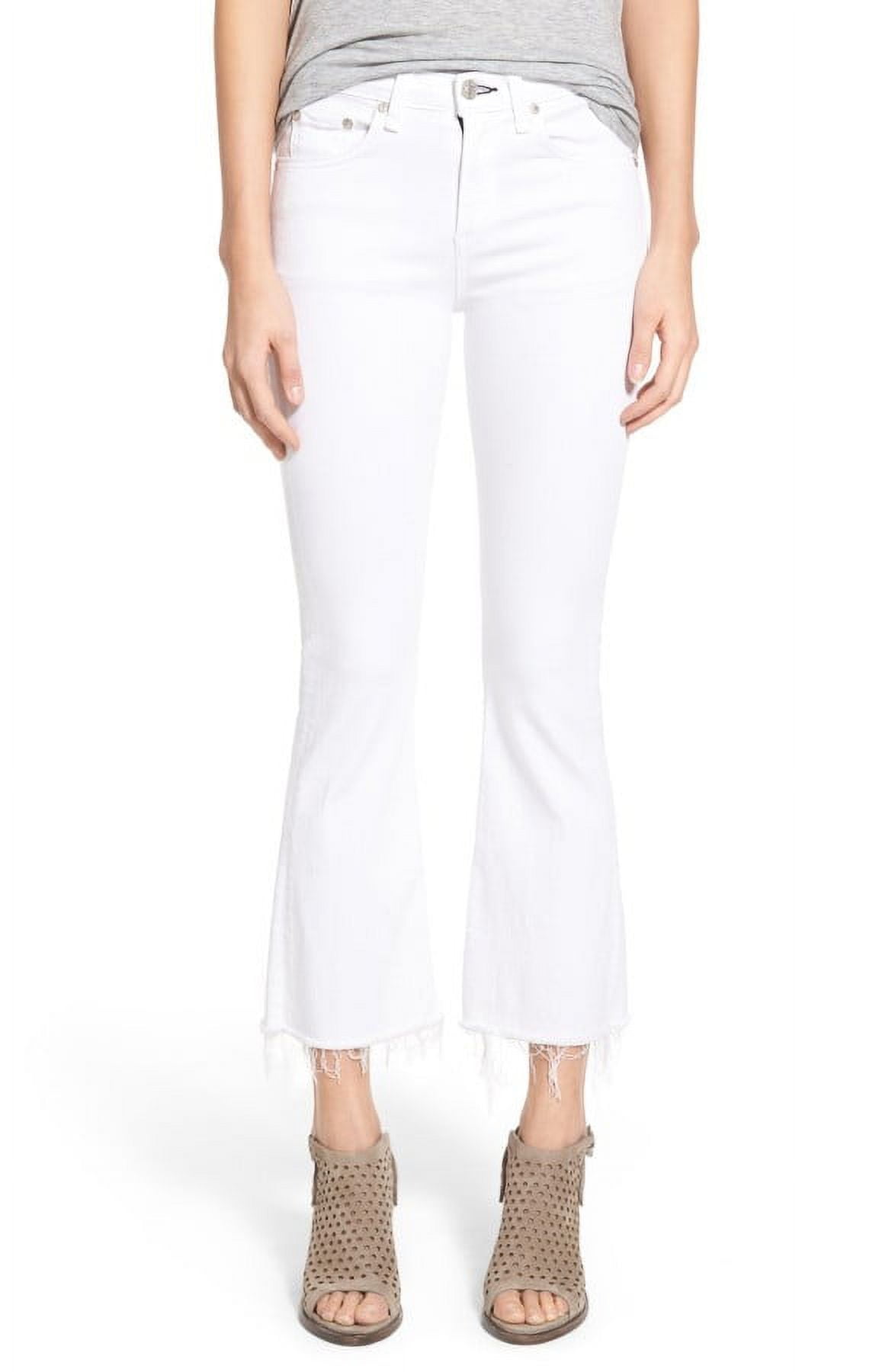 Rag and bone cropped flare jeans discount