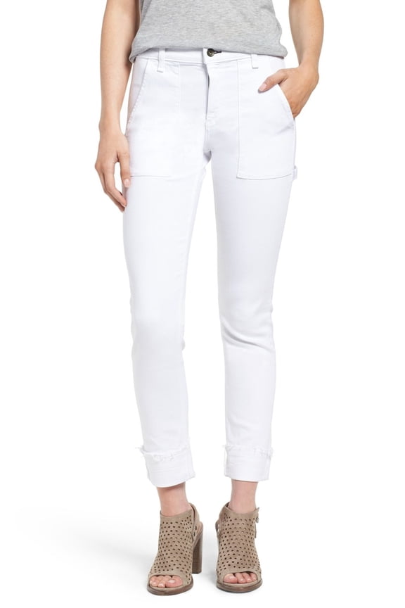 Dre Carpenter Jeans In Aged Bright White 26