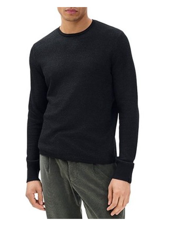 Gregory Wool Blend Sweater Men's M Black Crewneck Pullover Style L/S