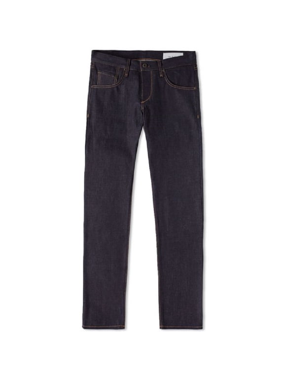 Mens Raw Fit 3 Slim Straight Leg Jeans 28