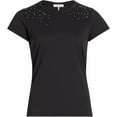 thumbnail image 1 of Rag & Bone Ombre Stud Tee Black XS, 1 of 2