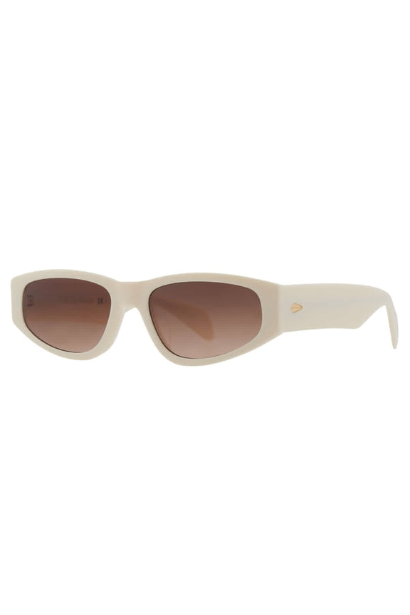 RNB 1047/G/S Acetate Womens Oval Sunglasses Cream Gold 55mm Adult