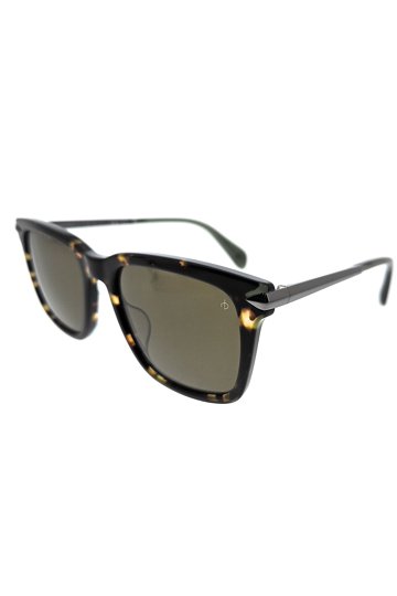 Rag & Bone RNB1046/G/S 09N4 WJ Square Sunglasses - Havana/Grey Polarized Ray-Ban Gina Women main image 2