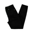 thumbnail image 1 of Rag & Bone Womens Skinny Slimming High-Waist Jeans Black 26, 1 of 2