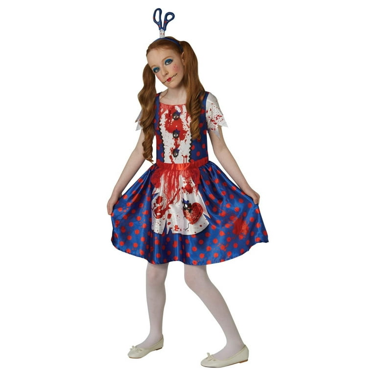 Rag Doll Bloody Kids Costume Rag Doll Bloody Kids Costume