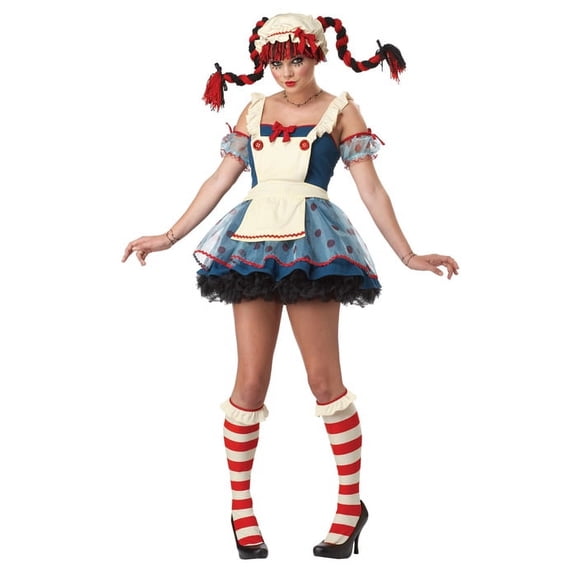 California Costumes Rag Doll Costume Junior Teen 7-9 Female