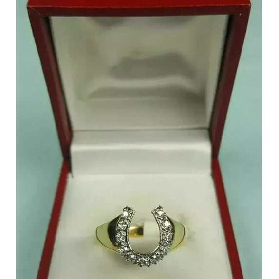 Rag Jewels 3.00 Ctw Round Cut White Diamond Wedding Anniversary Engagement Band Ring 14K Yellow Gold Plated 925 Sterling Silver 925 Sterling Silver -9