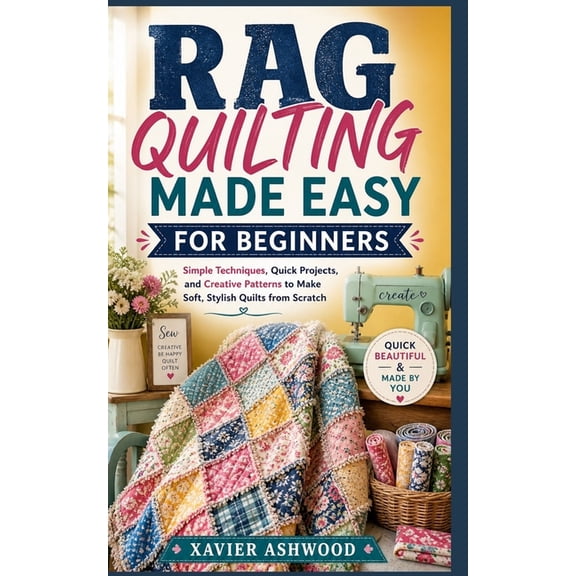 Rag Quilting Made Easy for Beginners: Simple Techniques, Quick Projects, and Creative Patterns to Make Soft, Stylish Qui, (Paperback)