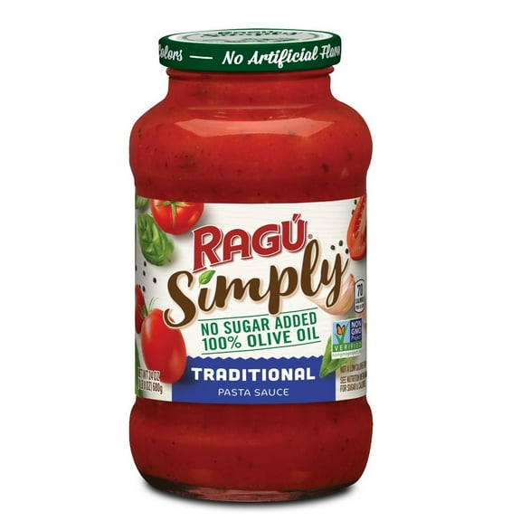 Ragu Ragú Simply™ Traditional Pasta Sauce 24 oz. (Pack of 12)