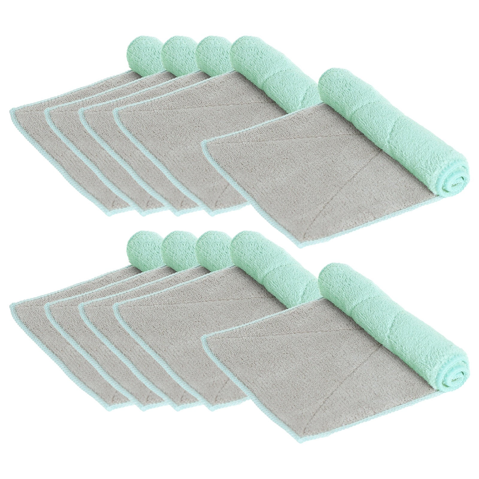 Rag Towel Checke Hand Towels Paperless Towels Reusable Mat for Wet Farm