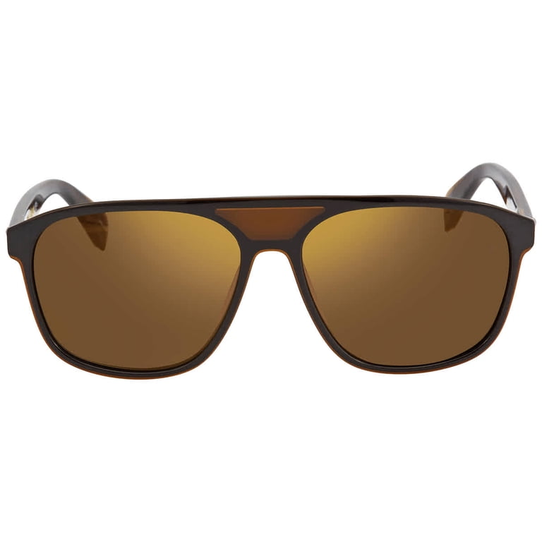 Rag & Bone Brown Gold Oleo Pilot Men