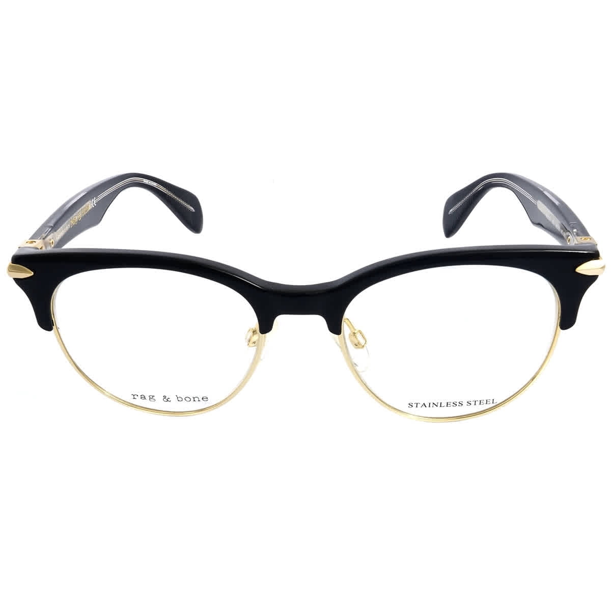 Rag and Bone Demo Oval Unisex Eyeglasses RNB 3009 02M2 49 - Walmart.com