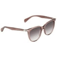thumbnail image 1 of Rag and Bone Grey Shaded Oval Ladies Sunglasses RNB1040S 0C9A 53/18, 1 of 5