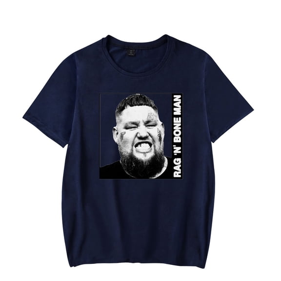 Rag'n'Bone Man 2025 Tour T-Shirts Merch Women Clothes Trend Casual Short Sleeve Top