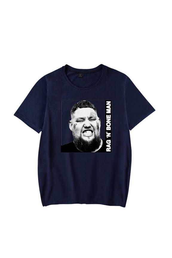Rag'n'Bone Man 2025 Tour T-Shirts Merch Women Clothes Trend Casual Short Sleeve Top