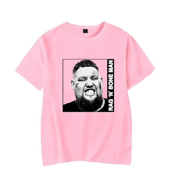 Rag'n'Bone Man 2025 Tour T-Shirts Merch Women Clothes Trend Casual Short Sleeve Top