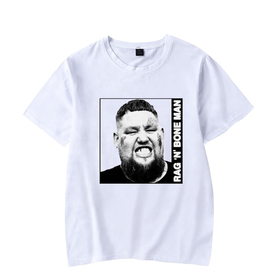 Rag'n'Bone Man 2025 Tour T-Shirts Merch Women Clothes Trend Casual Short Sleeve Top