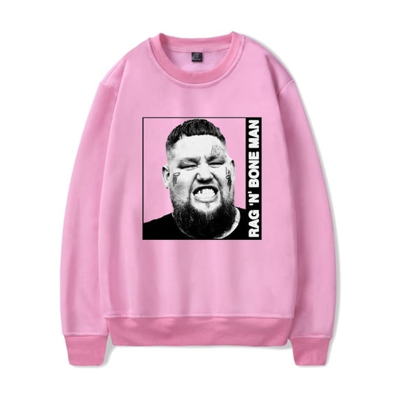 Rag'n'Bone Man 2025 Tour crew neck sweatshirt Merch Long sleeve Fashion Casual Hooded Sweatshirts