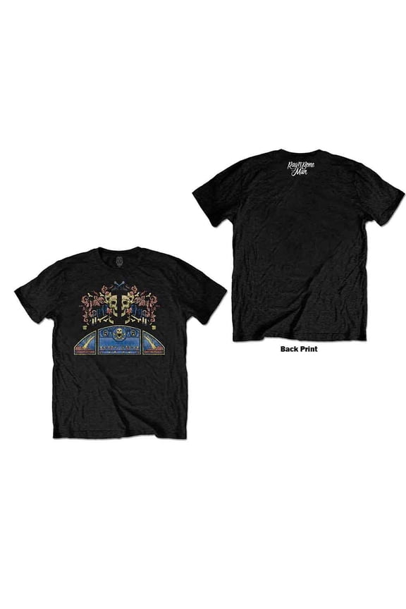 Rag'n'Bone Man Unisex T-Shirt Coloured Graveyard (Back Print) (XX-Large)