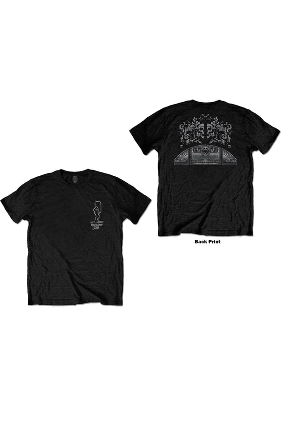 Rag'n'Bone Man Unisex T-Shirt Graveyard (Back Print) (Large)