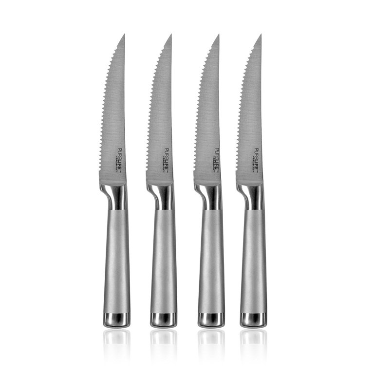 Oneida 4 piece stainless steel steak knife set
