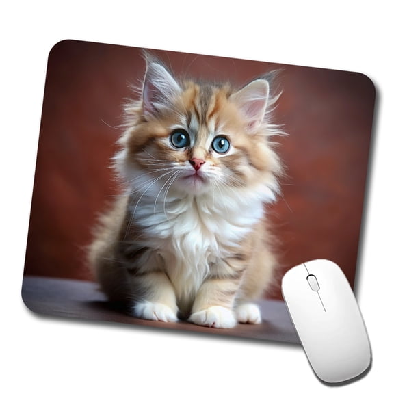 Ragamuffin Cat Kitten Photo Mouse Pad Low Profile Gaming Mat