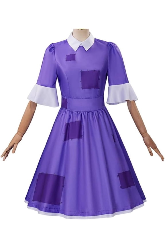 Ragatha  Carnival Dress Outfit  Cartoon Ragatha  Digital Circus Clothes Patch Dress