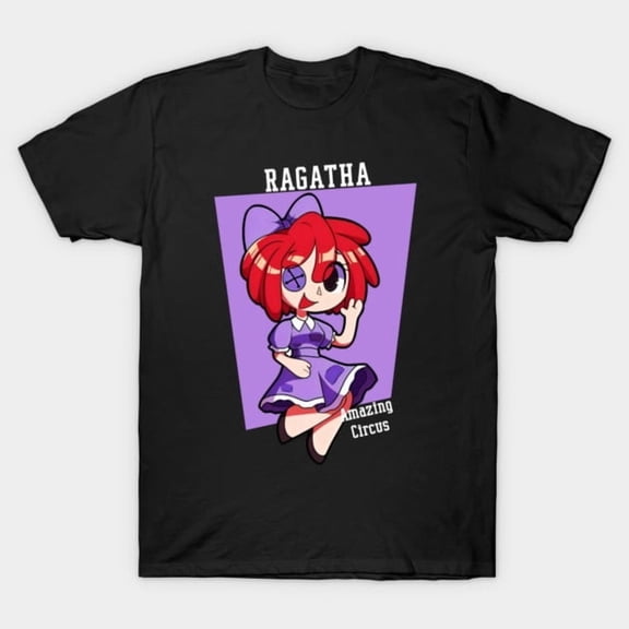 Ragatha Doll Animated Show Graphic Fan Clothing Unisex T-Shirt, up to size 3XL.