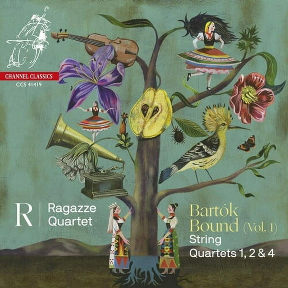 Ragazze Quartet - Bartok Bound 1 - Music & Performance - CD