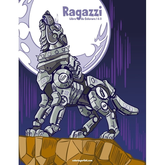 Ragazzi Ragazzi Libro da Colorare 1 & 2, Book 12, (Paperback)